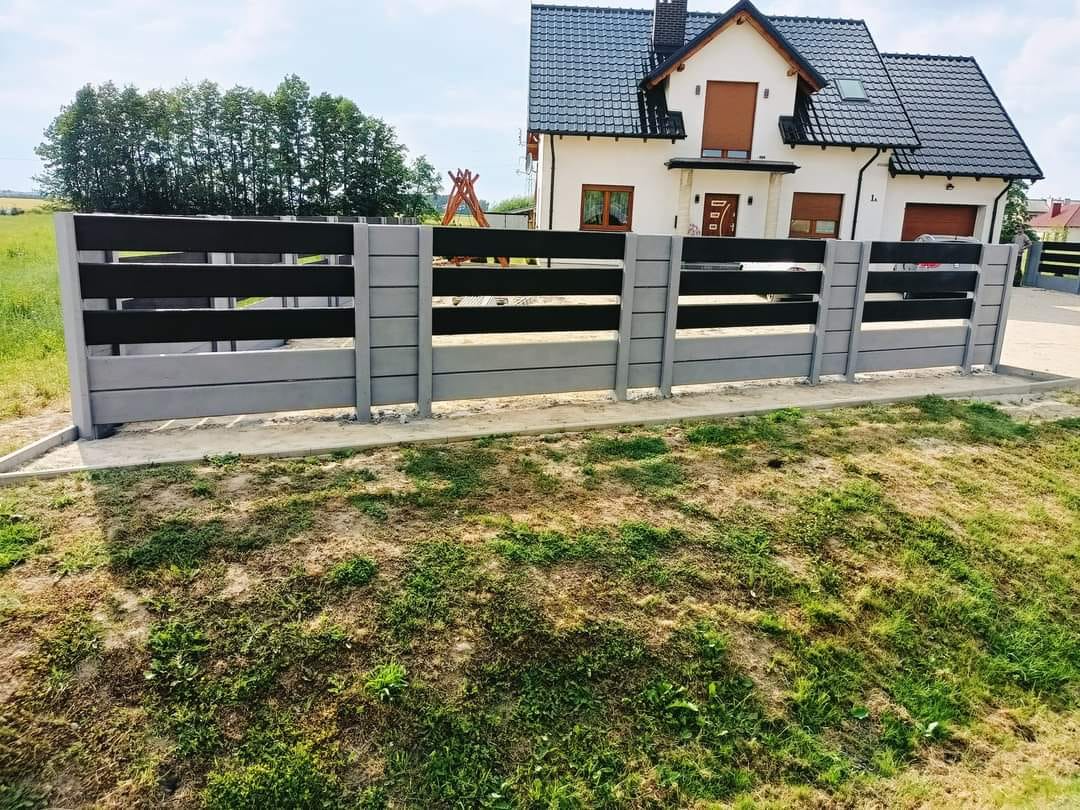 Ogrodzenia betonowe i podmurówki