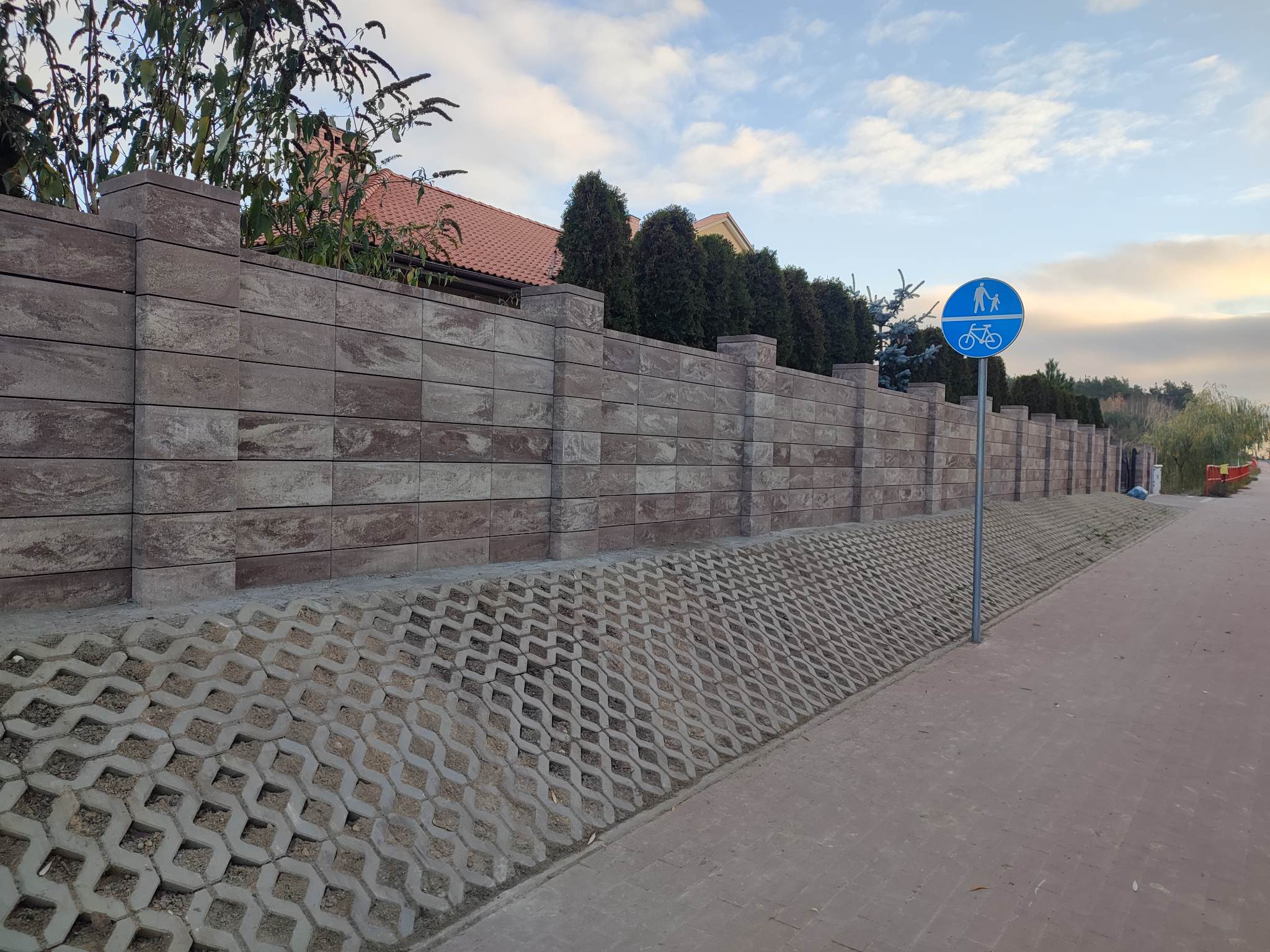 Ogrodzenie z pustaków